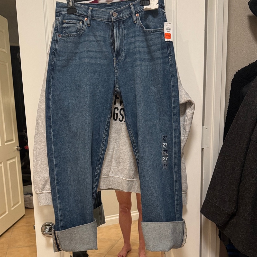 GAP Jeans with Cuffed Hem